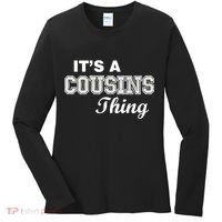 It's A Cousins Thing Women's Long Sleeve Shirt thumb 0