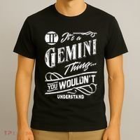 It's a Gemini Thing Zodiac Sign Horoscope T-Shirt thumb 3