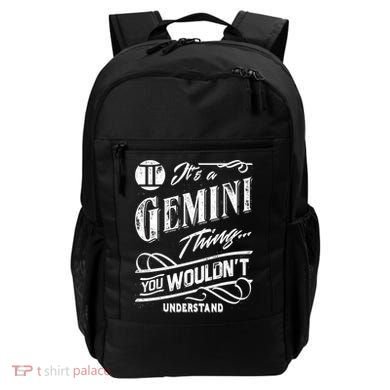 It's a Gemini Thing Zodiac Sign Horoscope Backpack
