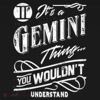 It's a Gemini Thing Zodiac Sign Horoscope Bucket Hat thumb 4