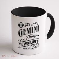 It's a Gemini Thing Zodiac Sign Horoscope Coffee Mug thumb 1