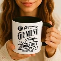 It's a Gemini Thing Zodiac Sign Horoscope Coffee Mug thumb 3