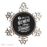 It's a Gemini Thing Zodiac Sign Horoscope Ornament thumb 0