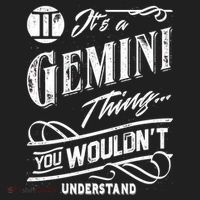 It's a Gemini Thing Zodiac Sign Horoscope Hat thumb 2
