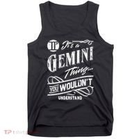 It's a Gemini Thing Zodiac Sign Horoscope Tank Top thumb 0