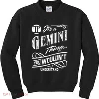 It's a Gemini Thing Zodiac Sign Horoscope Kids Sweatshirt thumb 0