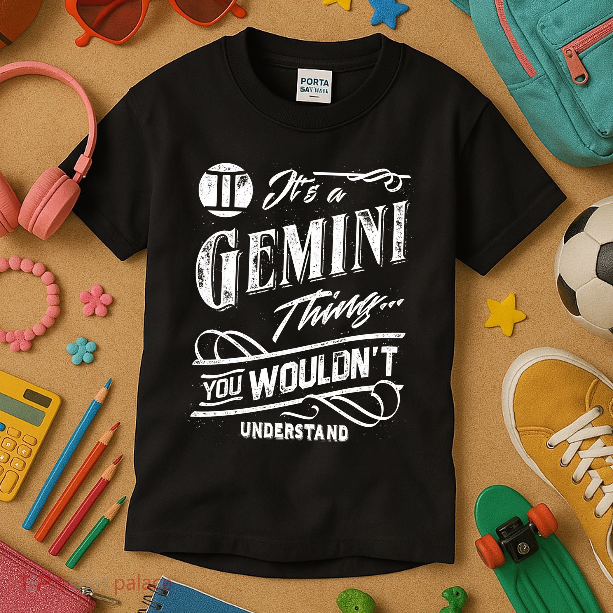 It's a Gemini Thing Zodiac Sign Horoscope Kids T-Shirt