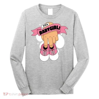 It's A Girl Long Sleeve Shirt