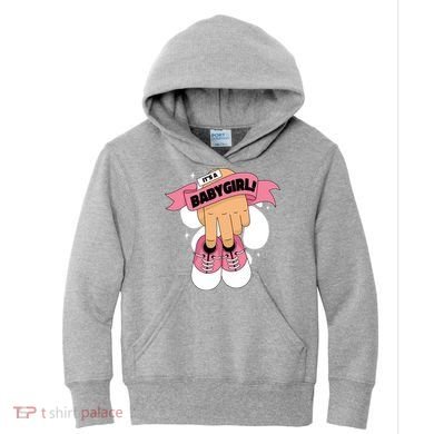 It's A Girl Kids Hoodie