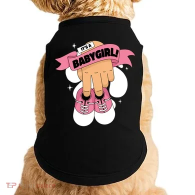 It's A Girl Doggie Tank