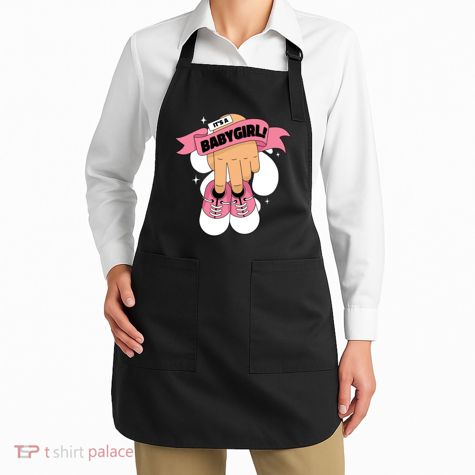 It's A Girl Apron