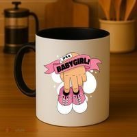 It's A Girl Coffee Mug thumb 4