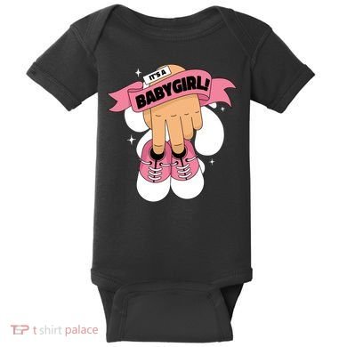 It's A Girl Baby Bodysuit