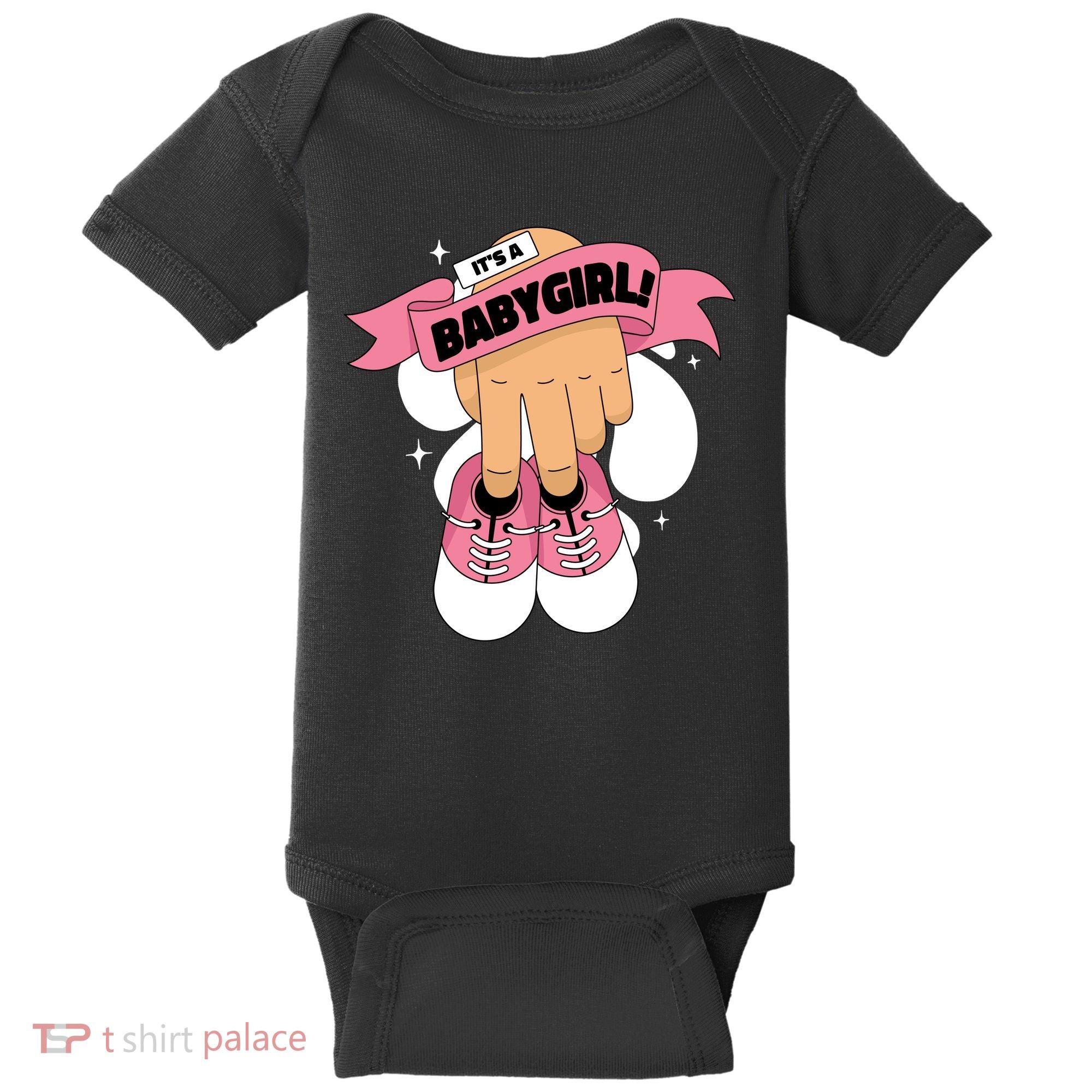 It's A Girl Baby Bodysuit