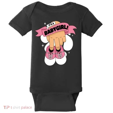 It's A Girl Baby Bodysuit