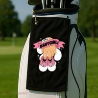 It's A Girl Golf Towel thumb 2