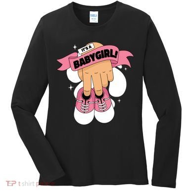 It's A Girl Women's Long Sleeve Shirt