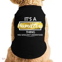 It's A Hamilton Thing  Doggie Tank thumb 0