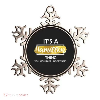It's A Hamilton Thing  Ornament