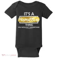 It's A Hamilton Thing  Baby Bodysuit thumb 0
