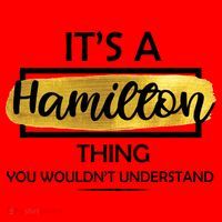 It's A Hamilton Thing  Santa Hat thumb 1