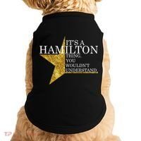 It's A Hamilton Thing You Wouldn't Understand Alexander A Ham Doggie Tank thumb 0