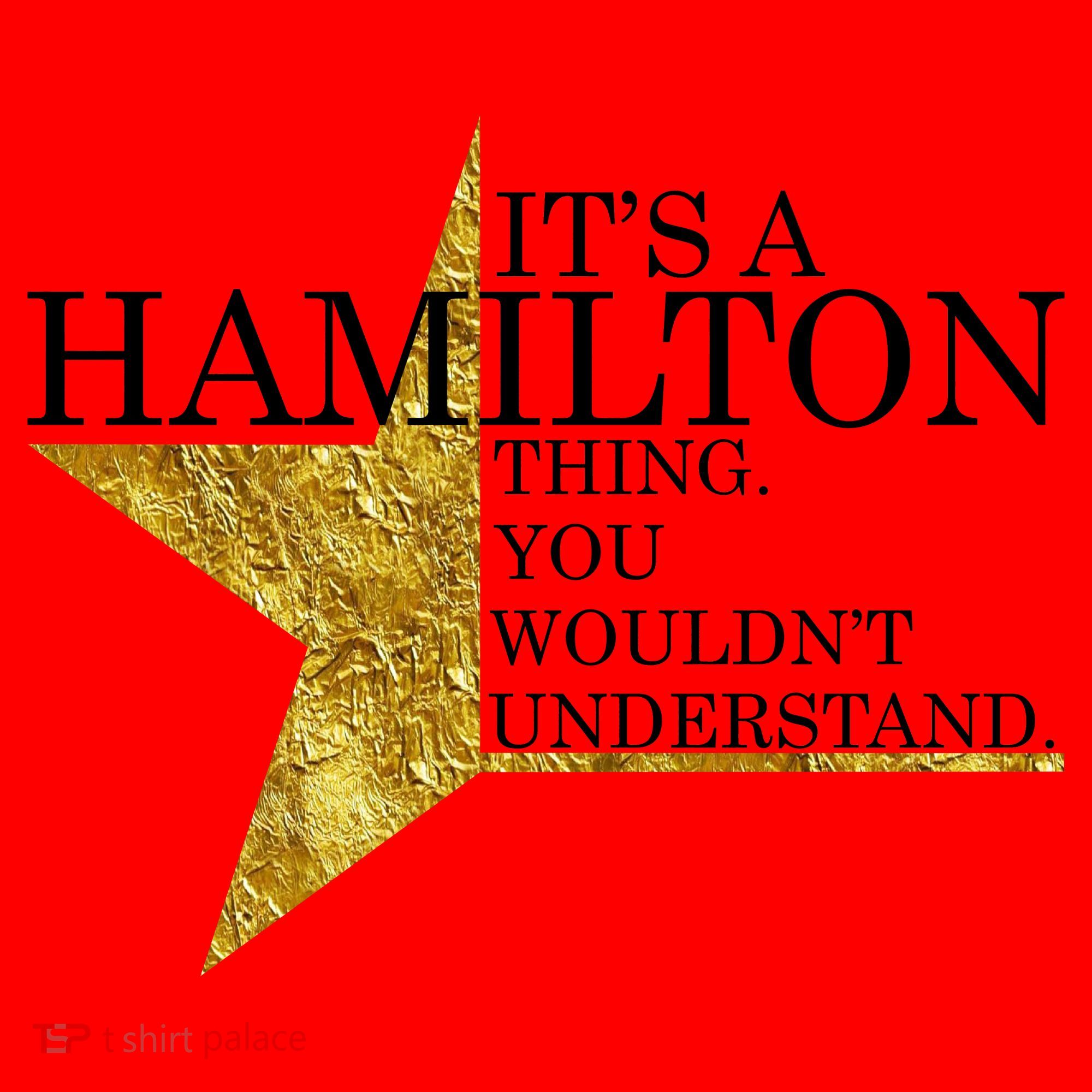 It's A Hamilton Thing You Wouldn't Understand Alexander A Ham Santa Hat