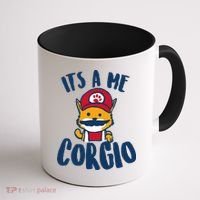 It's A Me Corgio  Coffee Mug thumb 1