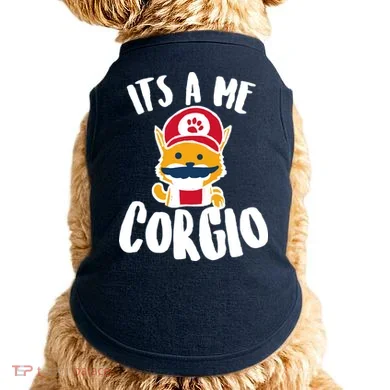 It's A Me Corgio  Doggie Tank