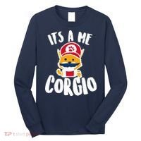It's A Me Corgio  Long Sleeve Shirt thumb 0