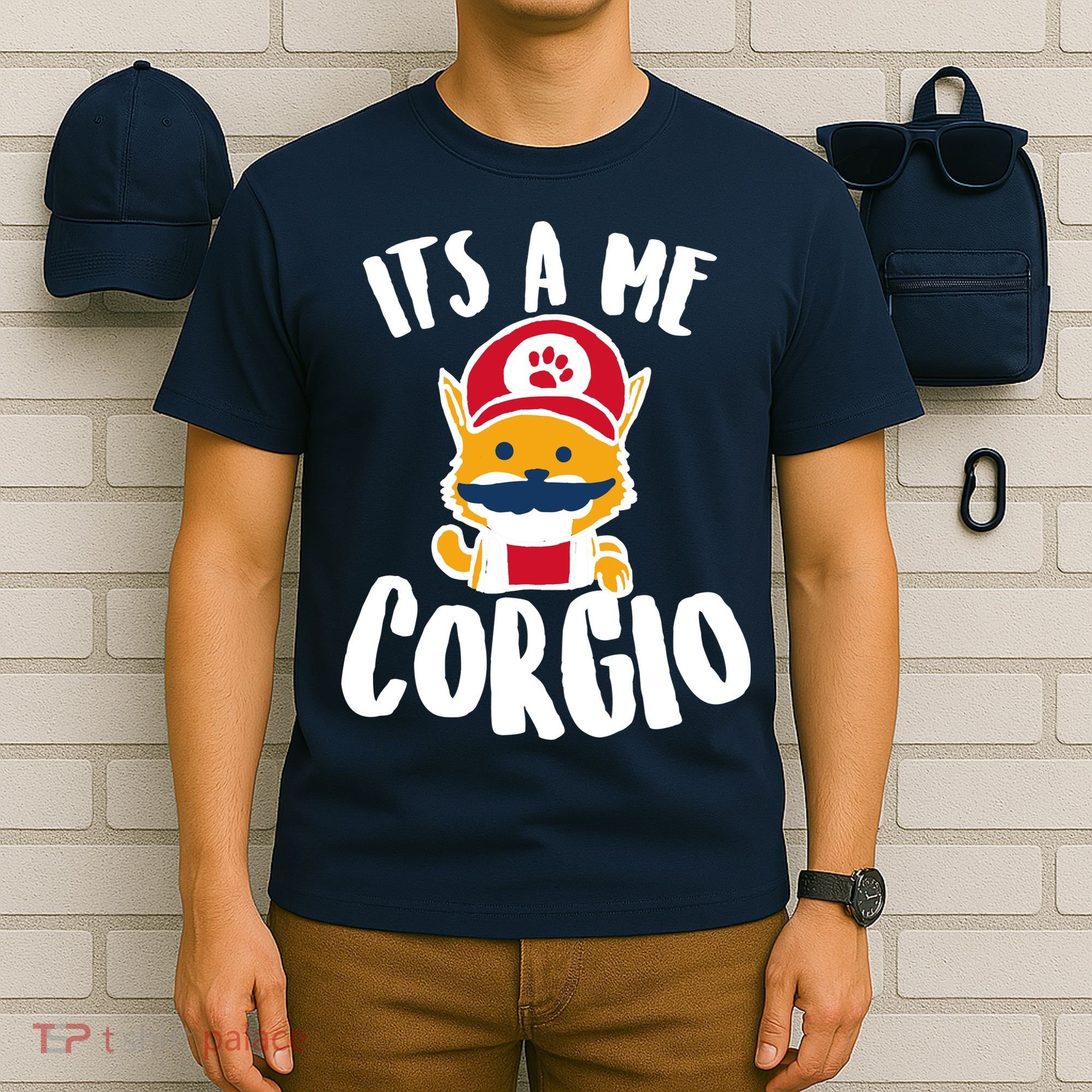 It's A Me Corgio  T-Shirt