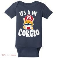 It's A Me Corgio  Baby Bodysuit thumb 0