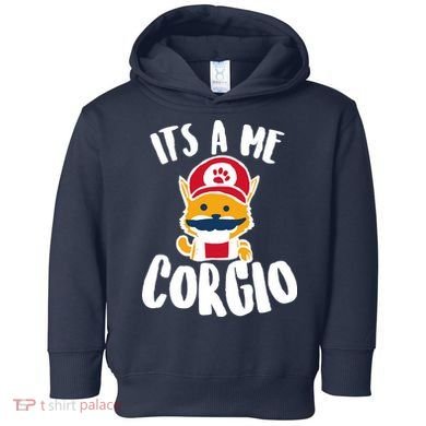 It's A Me Corgio  Toddler Hoodie