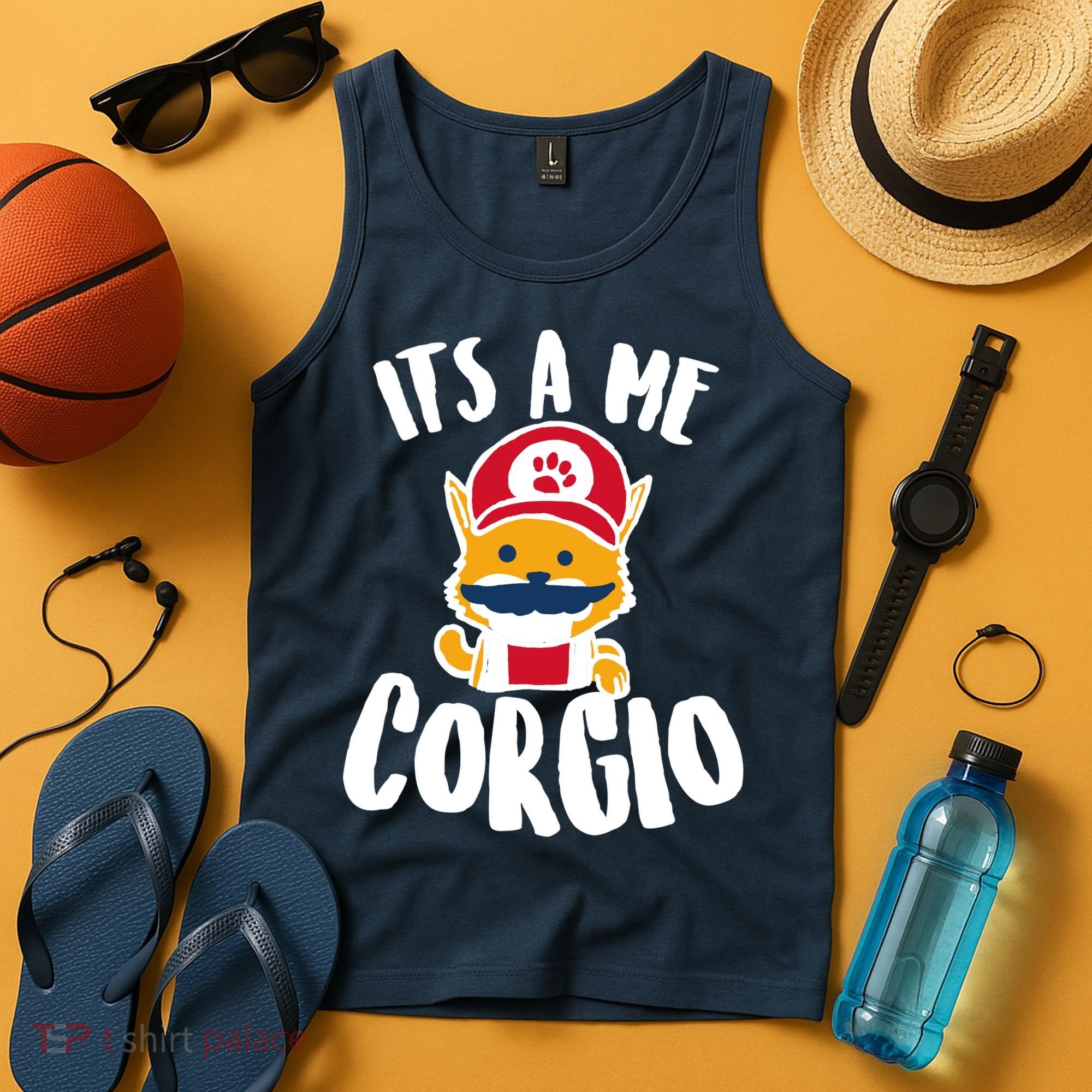It's A Me Corgio  Tank Top