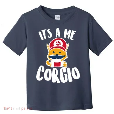 It's A Me Corgio Toddler T-Shirt
