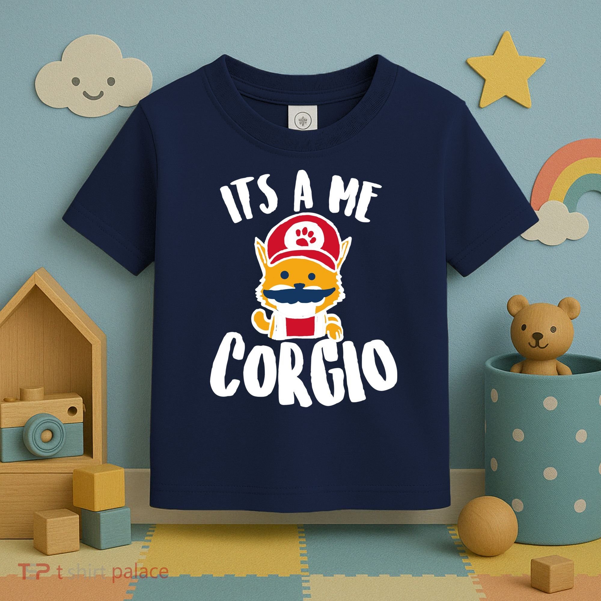 It's A Me Corgio  Toddler T-Shirt