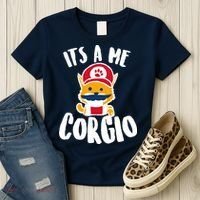 It's A Me Corgio  Women's T-Shirt thumb 3