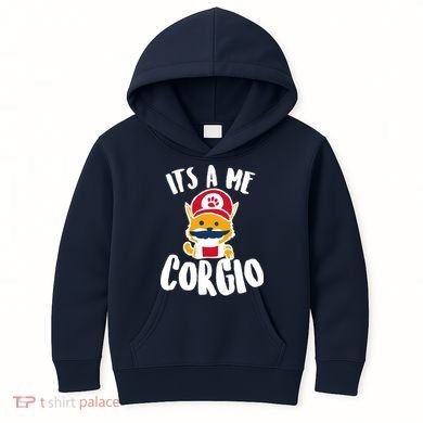 It's A Me Corgio  Kids Hoodie
