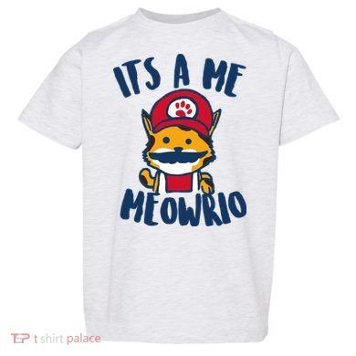 It's A Me Meowrio Toddler T-Shirt