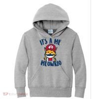 It's A Me Meowrio Kids Hoodie thumb 0