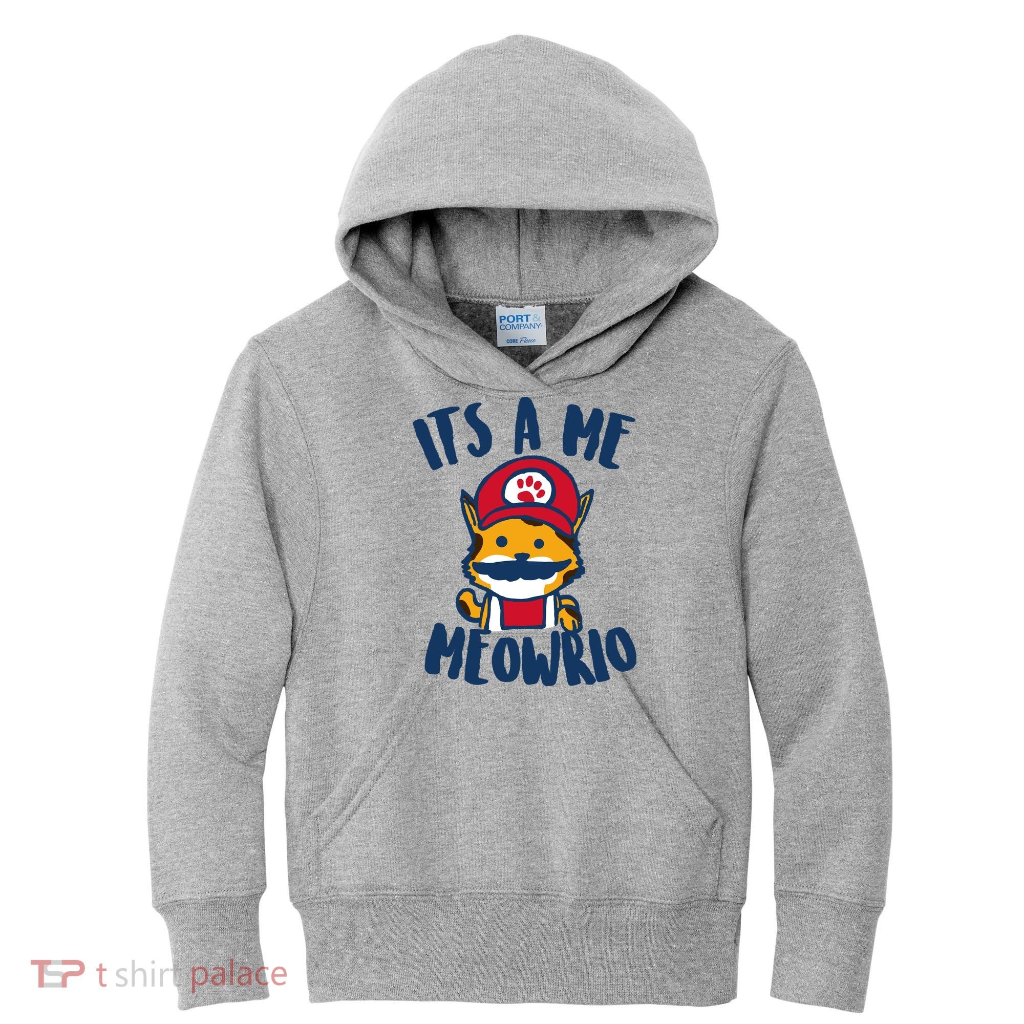 It's A Me Meowrio Kids Hoodie