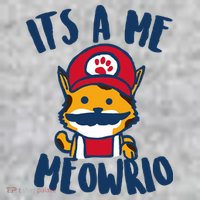 It's A Me Meowrio Kids Hoodie thumb 2