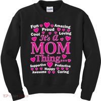 It's A Mom Thing Kids Sweatshirt thumb 0