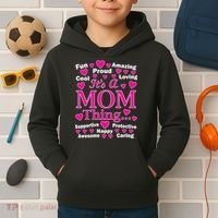 It's A Mom Thing Kids Hoodie thumb 2