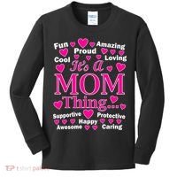 It's A Mom Thing Kids Long Sleeve Shirt thumb 0