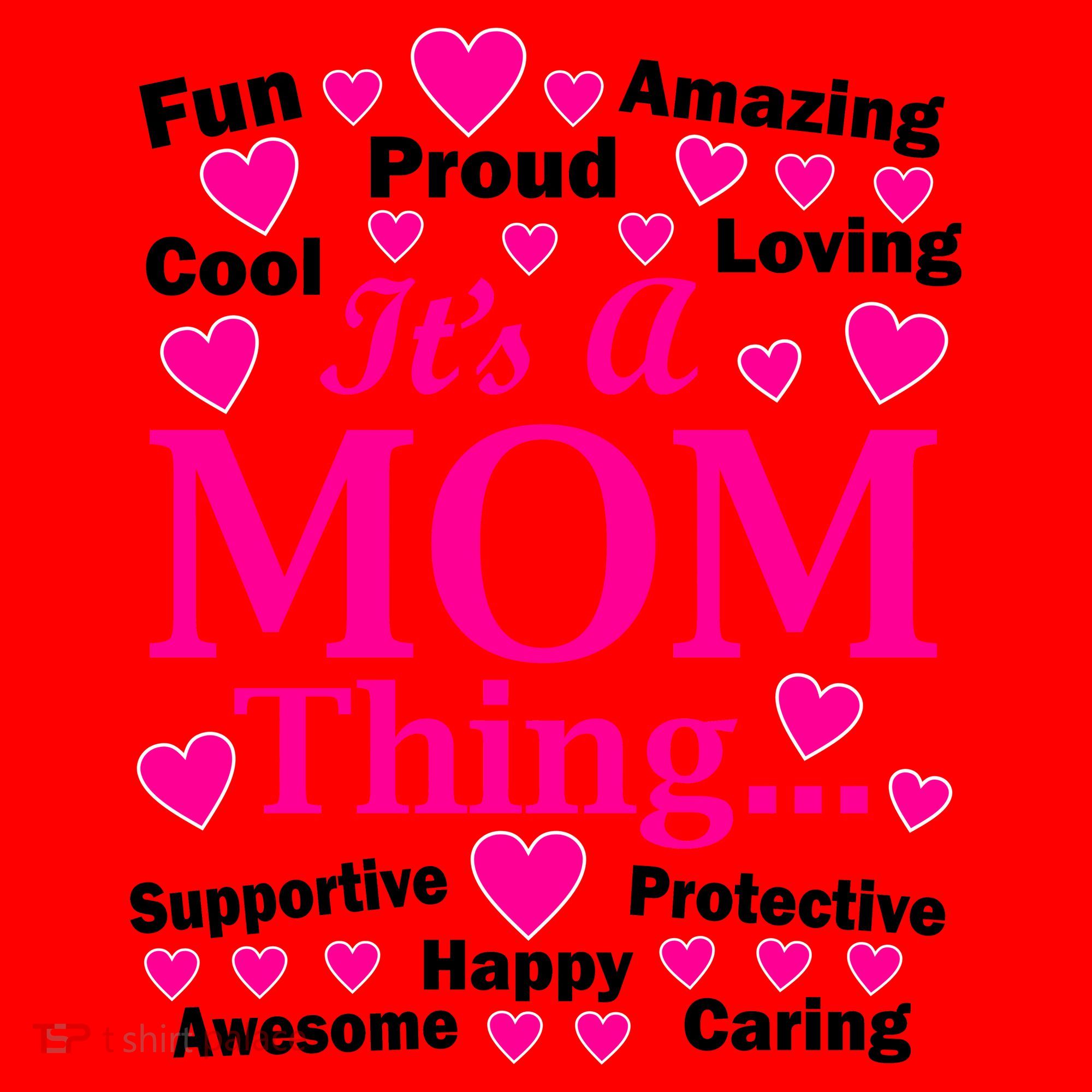 It's A Mom Thing Santa Hat
