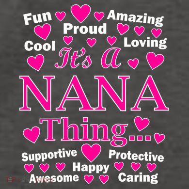 It's A Nana Thing Vector Backpack