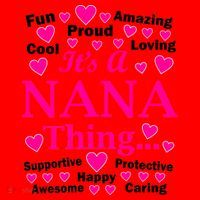 It's A Nana Thing Santa Hat thumb 1