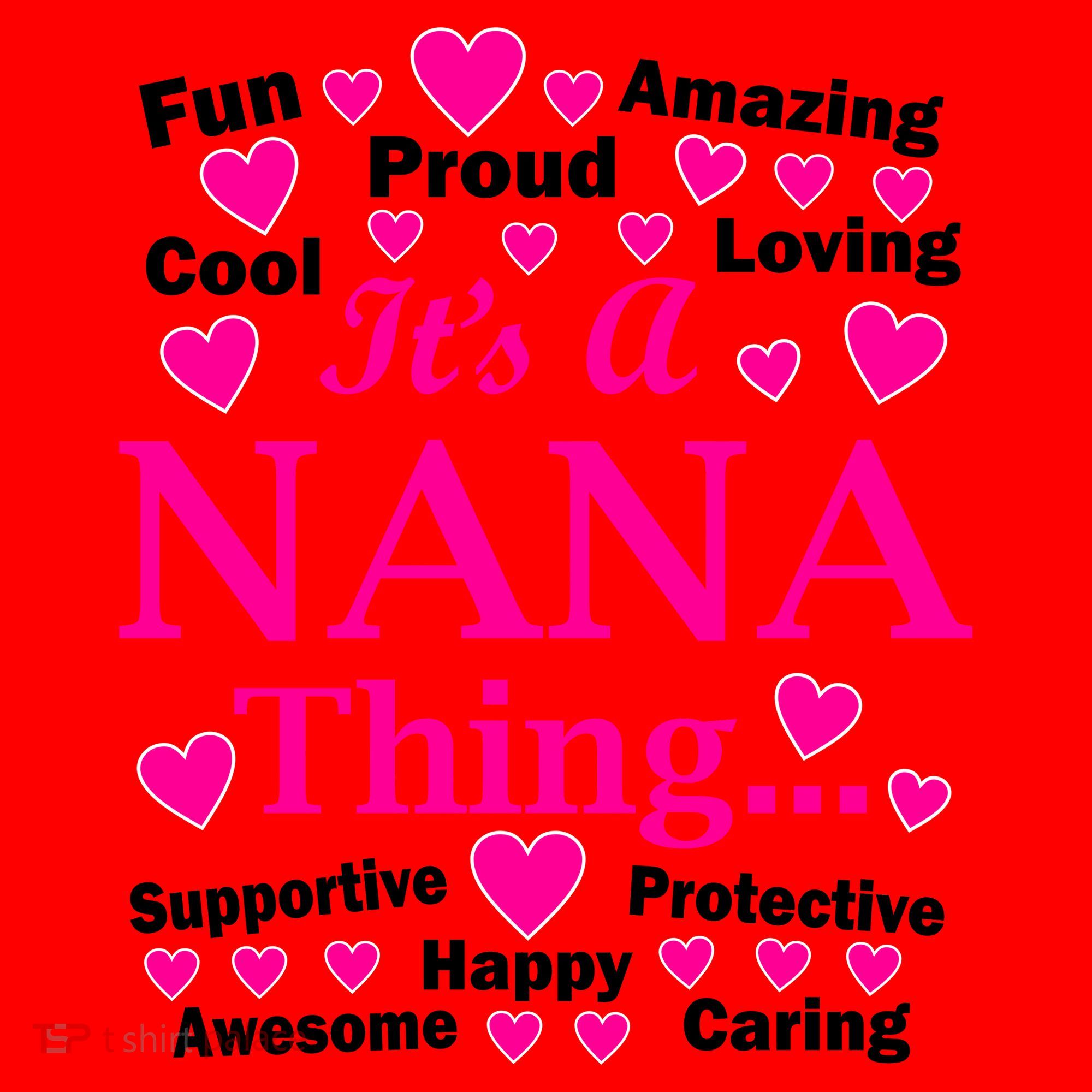 It's A Nana Thing Santa Hat