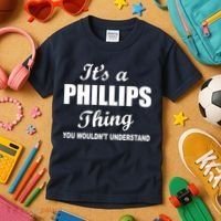 It's A Phillips Thing You Wouldn't Understand Kids T-Shirt thumb 3